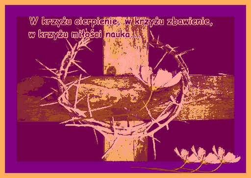 W krzyżu cierpienie, w krzyżu zbawienie